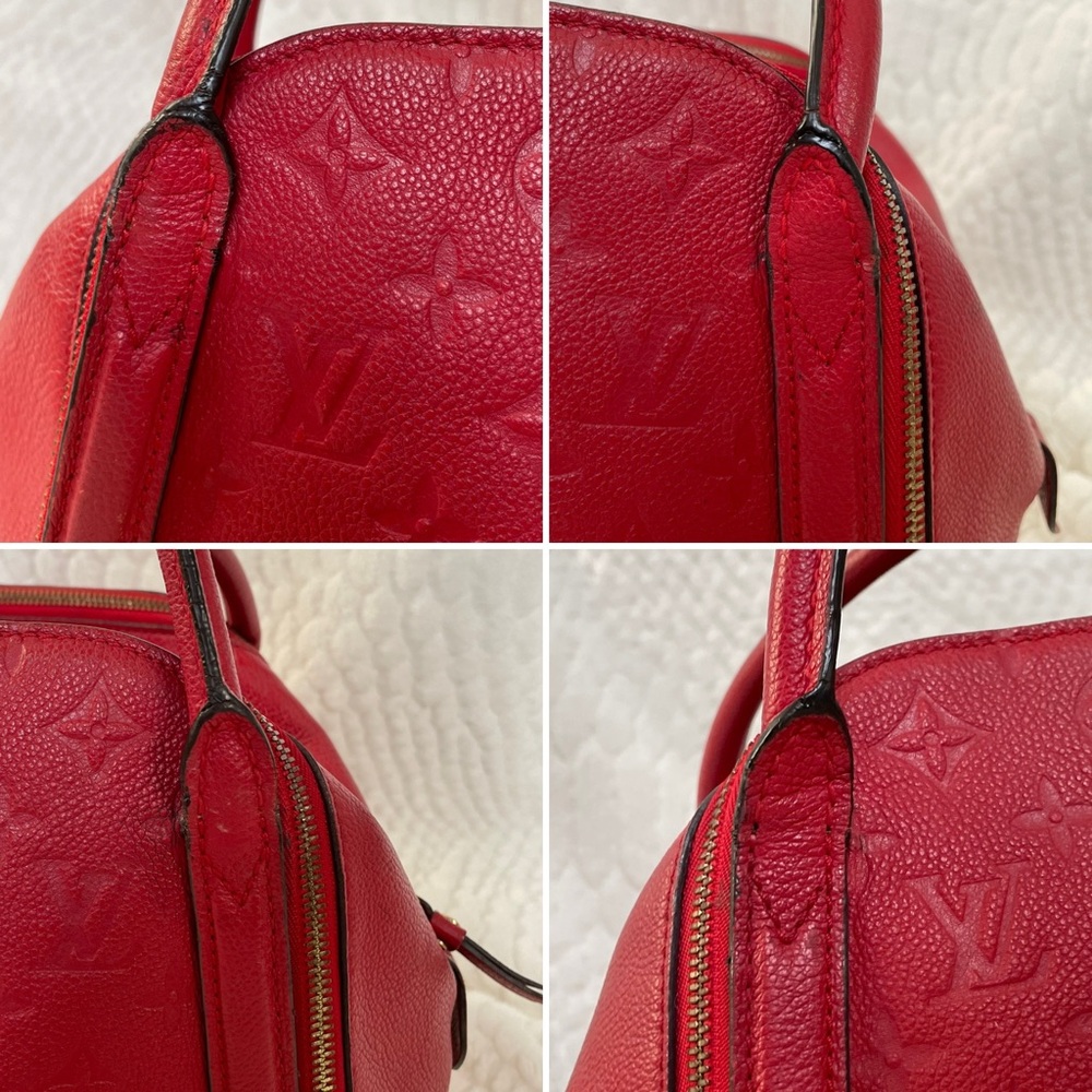 Louis Vuitton Marais MM Empreinte Cerise Red Bag - Picture 12 of 16